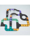Connetix construction set roads ramps intersections 16 piece, imported from the UK