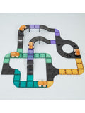 Connetix construction set roads ramps intersections 16 piece, imported from the UK