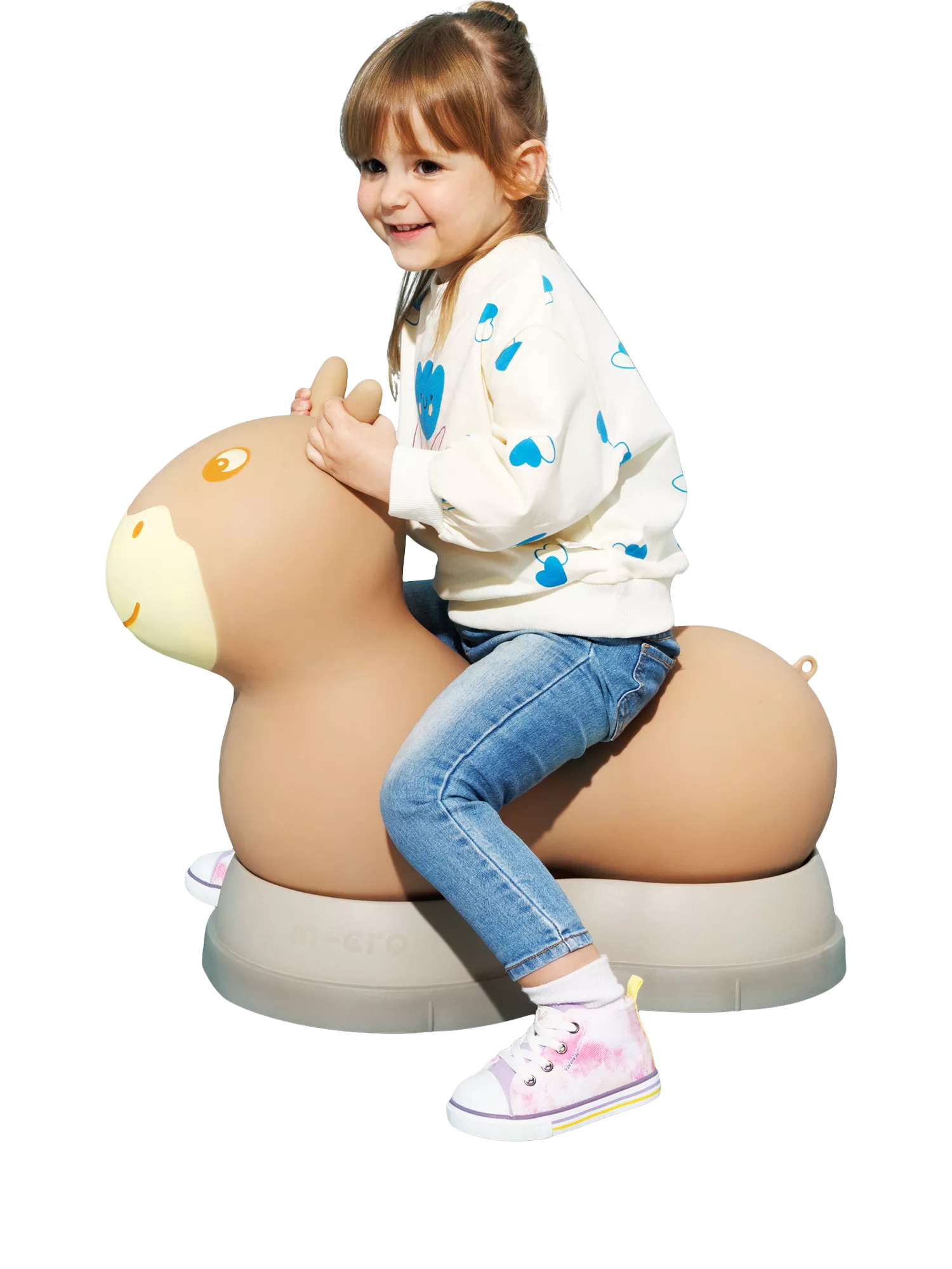 Micro Scooters 2-in-1 horse ride-on and hopper (British brand)