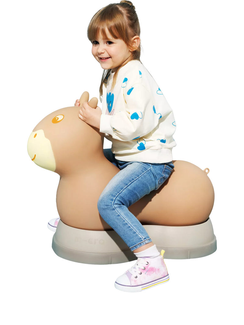 Micro Scooters 2-in-1 horse ride-on and hopper (British brand)