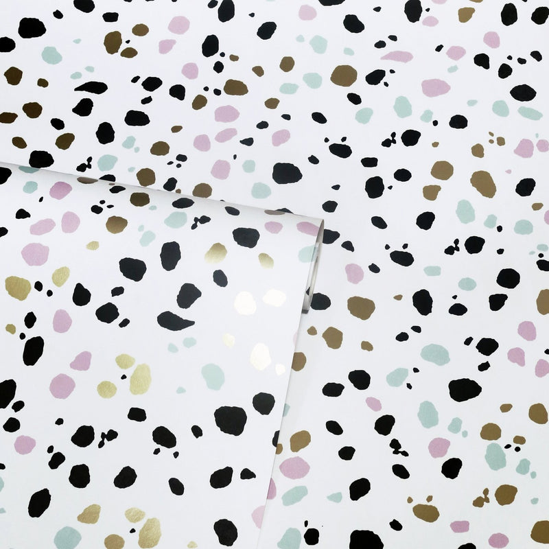 Arthouse Dalmatian pastel multi wallpaper 53cm x 10.05m roll - British product