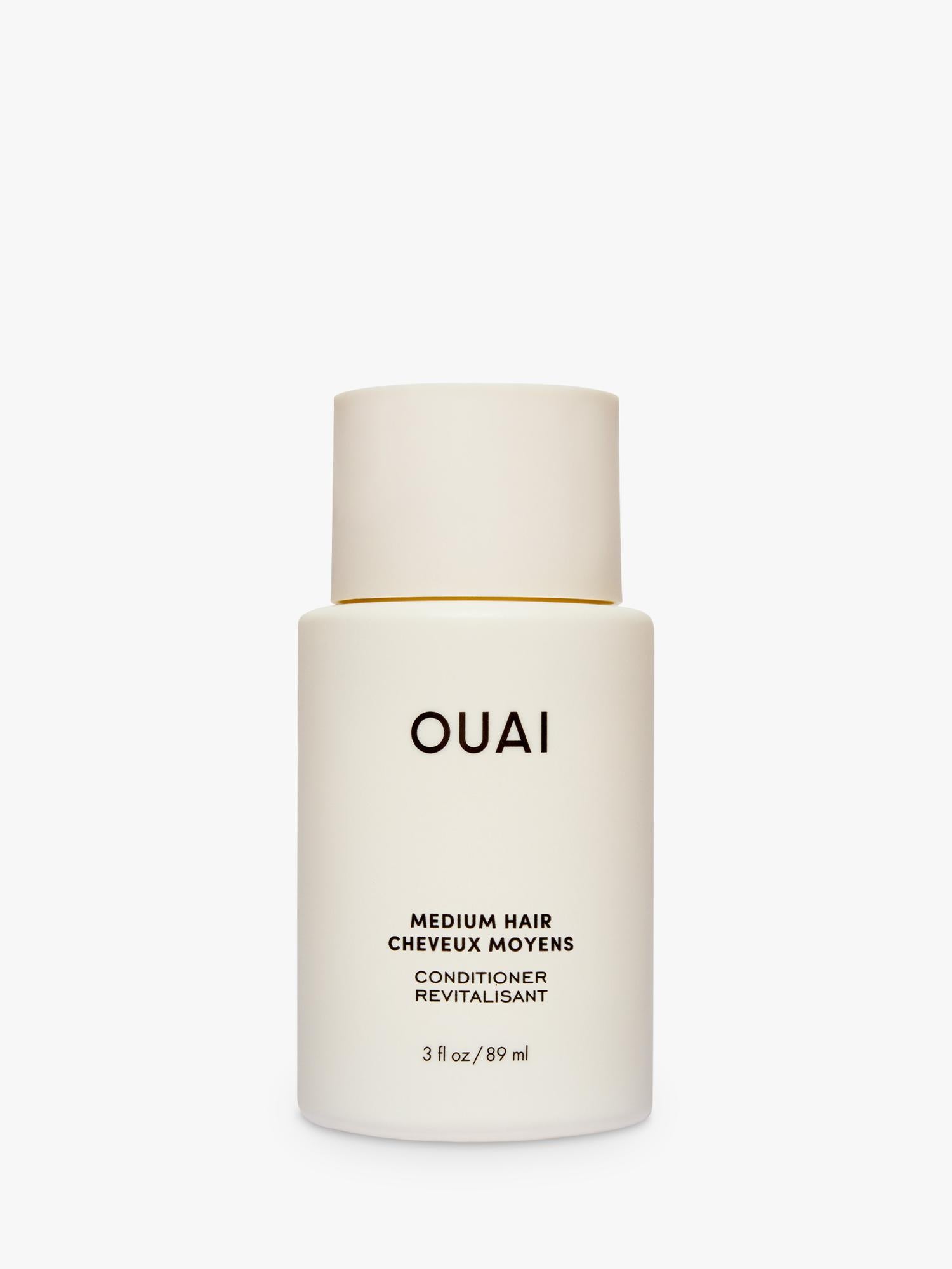 OUAI medium hair conditioner travel size 89ml, imported from the UK