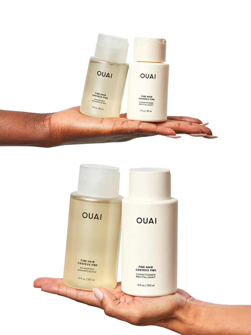 OUAI fine shampoo travel size 89ml, imported from the UK