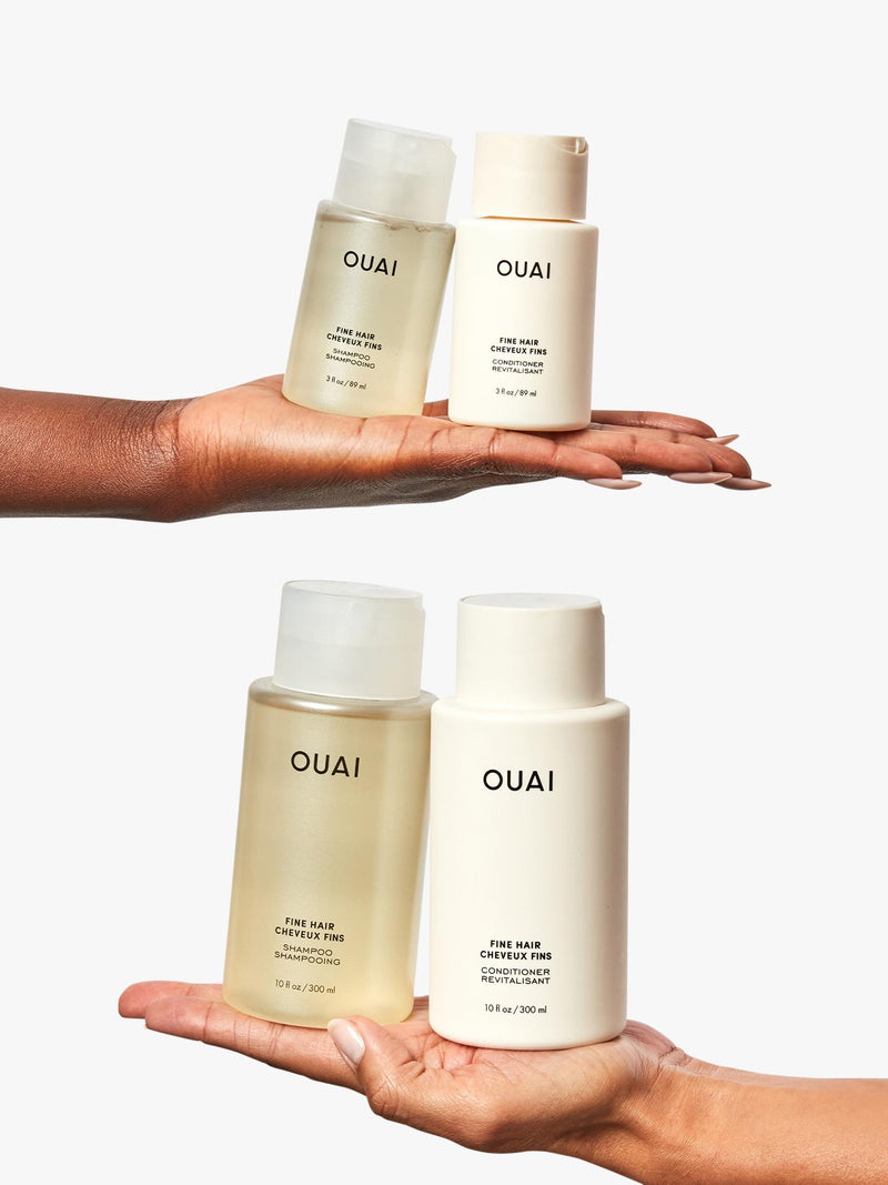 OUAI fine shampoo travel size 89ml, imported from the UK
