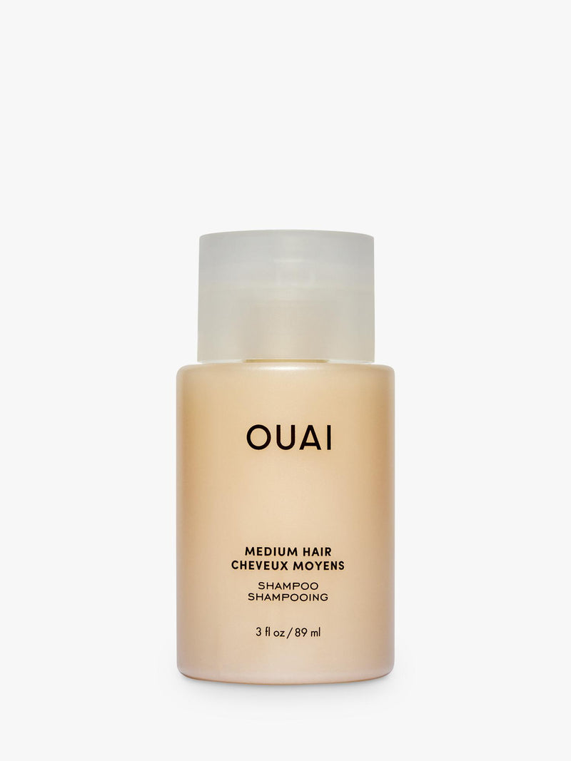 OUAI Medium Hair Shampoo Travel Size 89ml, imported from the UK