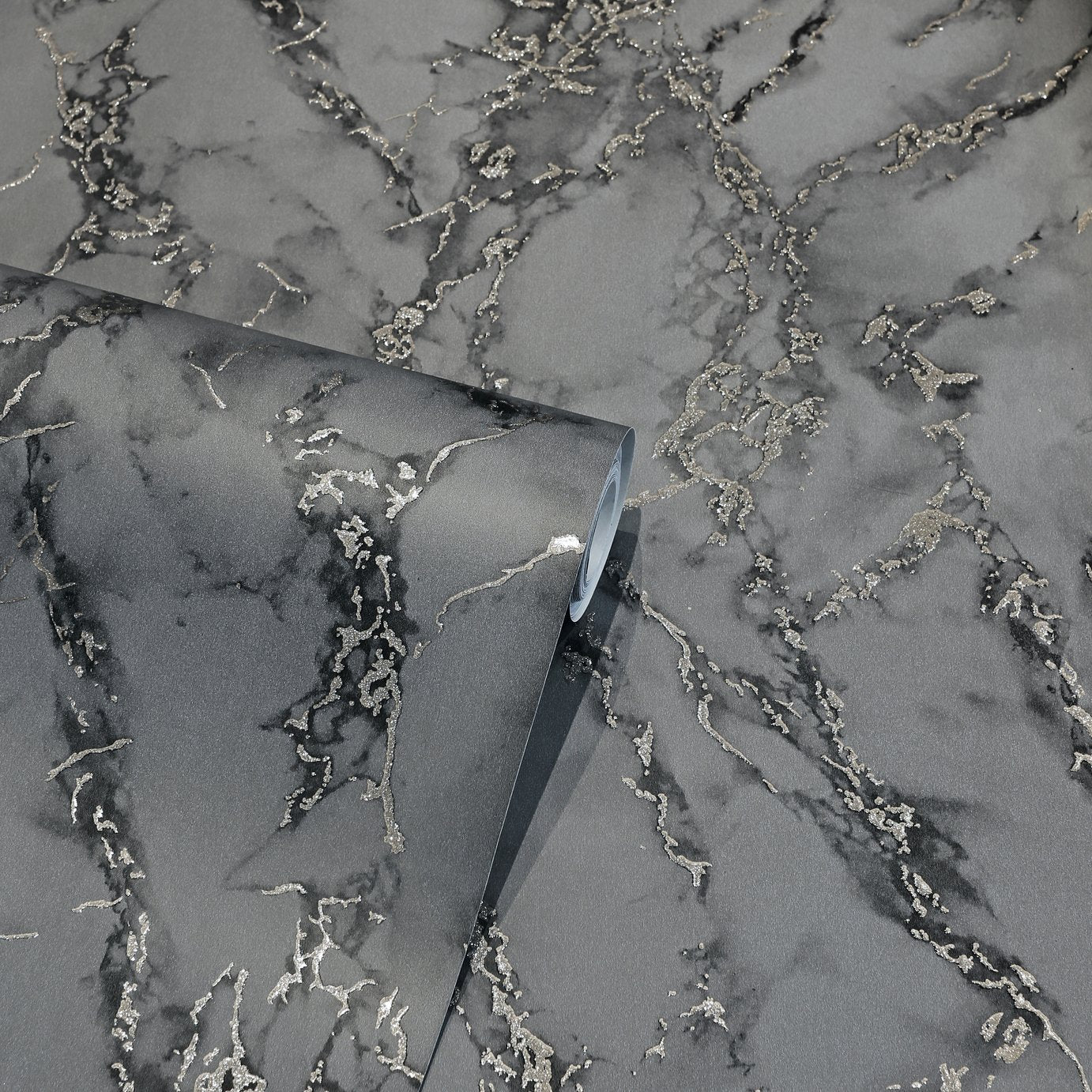 Arthouse Carrara Marble Grey wallpaper 53cm x 10.05m roll - British product