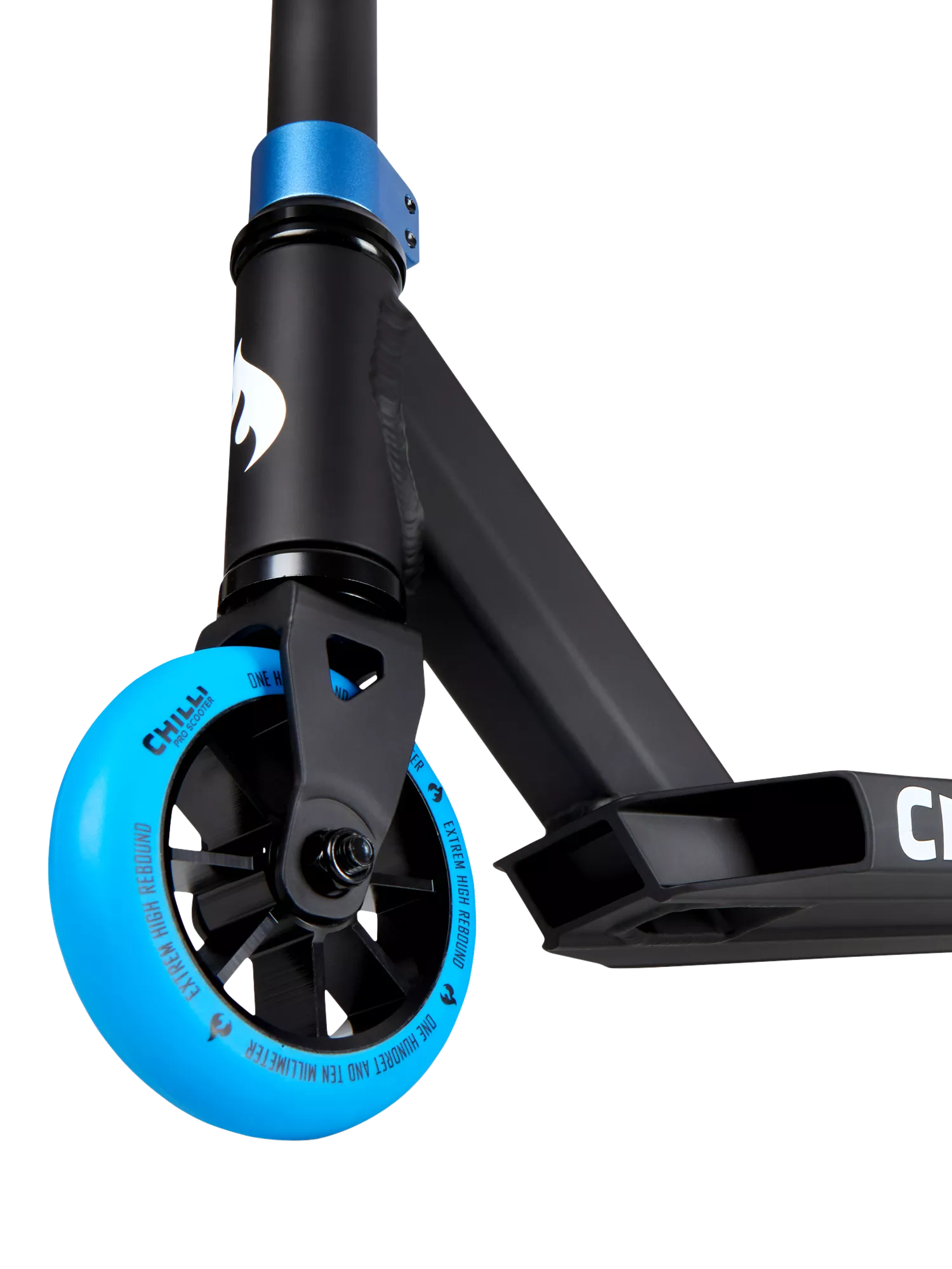 Micro Scooters Chilli Base blue scooter, imported from the UK