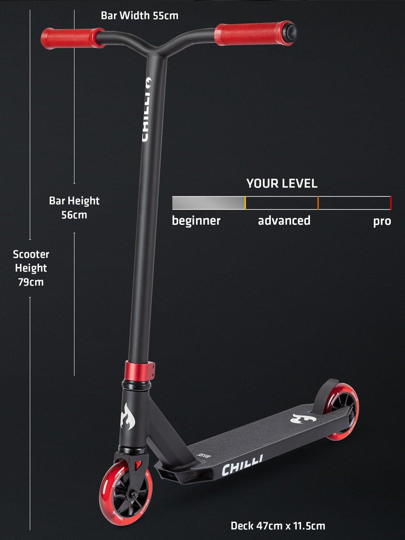 Micro Scooters Chilli Youngster Base S stunt scooter, imported from the UK