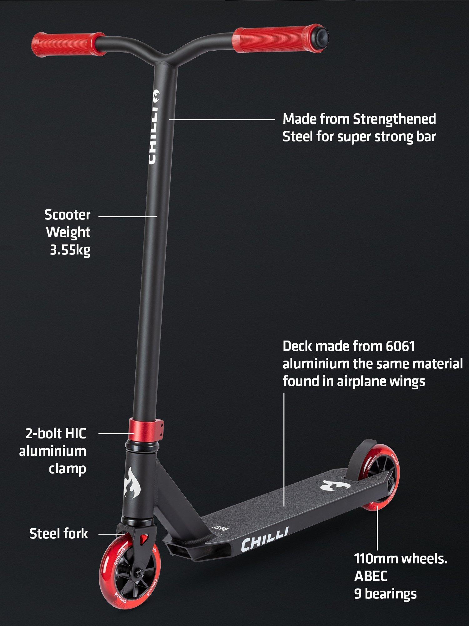 Micro Scooters Chilli Youngster Base S stunt scooter, imported from the UK