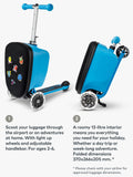 Micro Scooters Junior Gepäckroller 13L, UK-Version