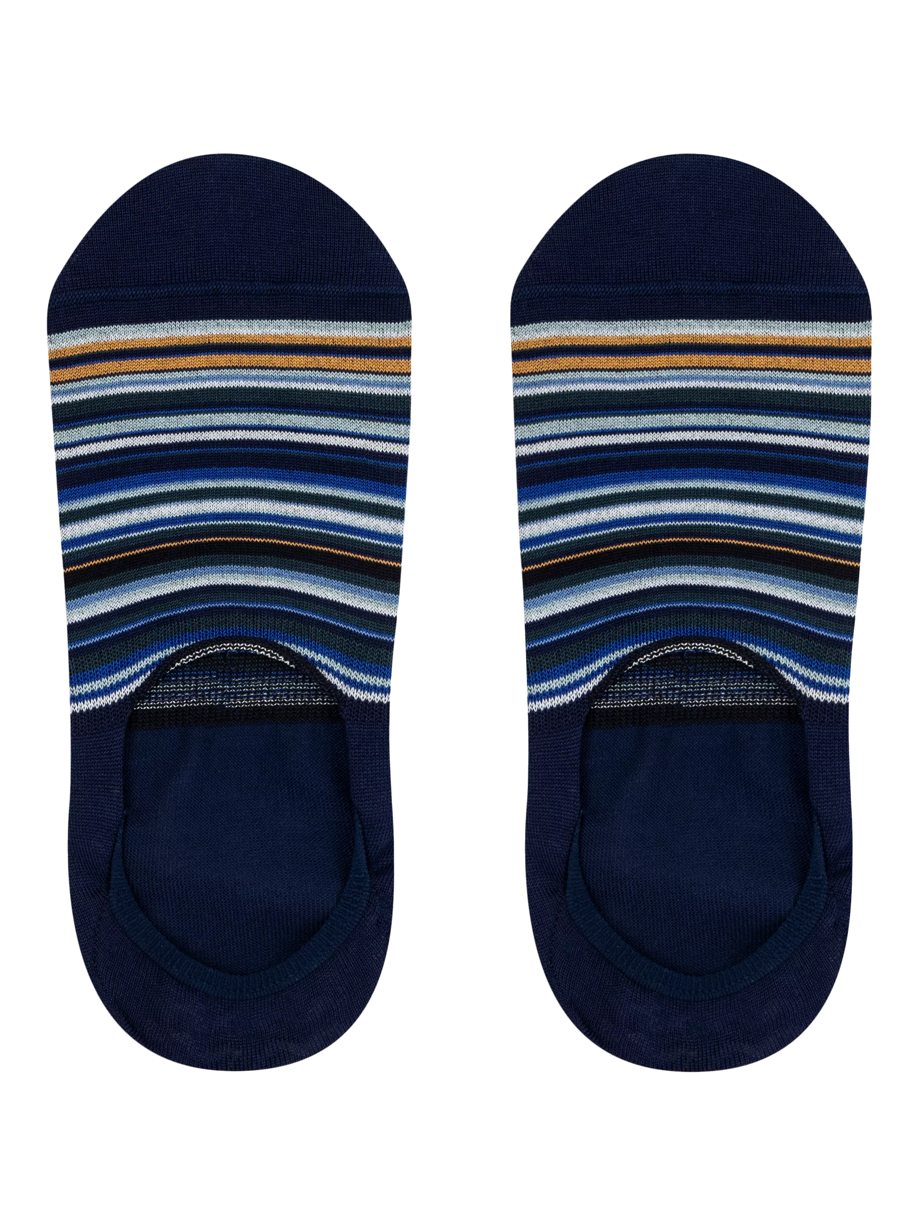 Paul Smith stripe no-show socks pack of 3 - British product
