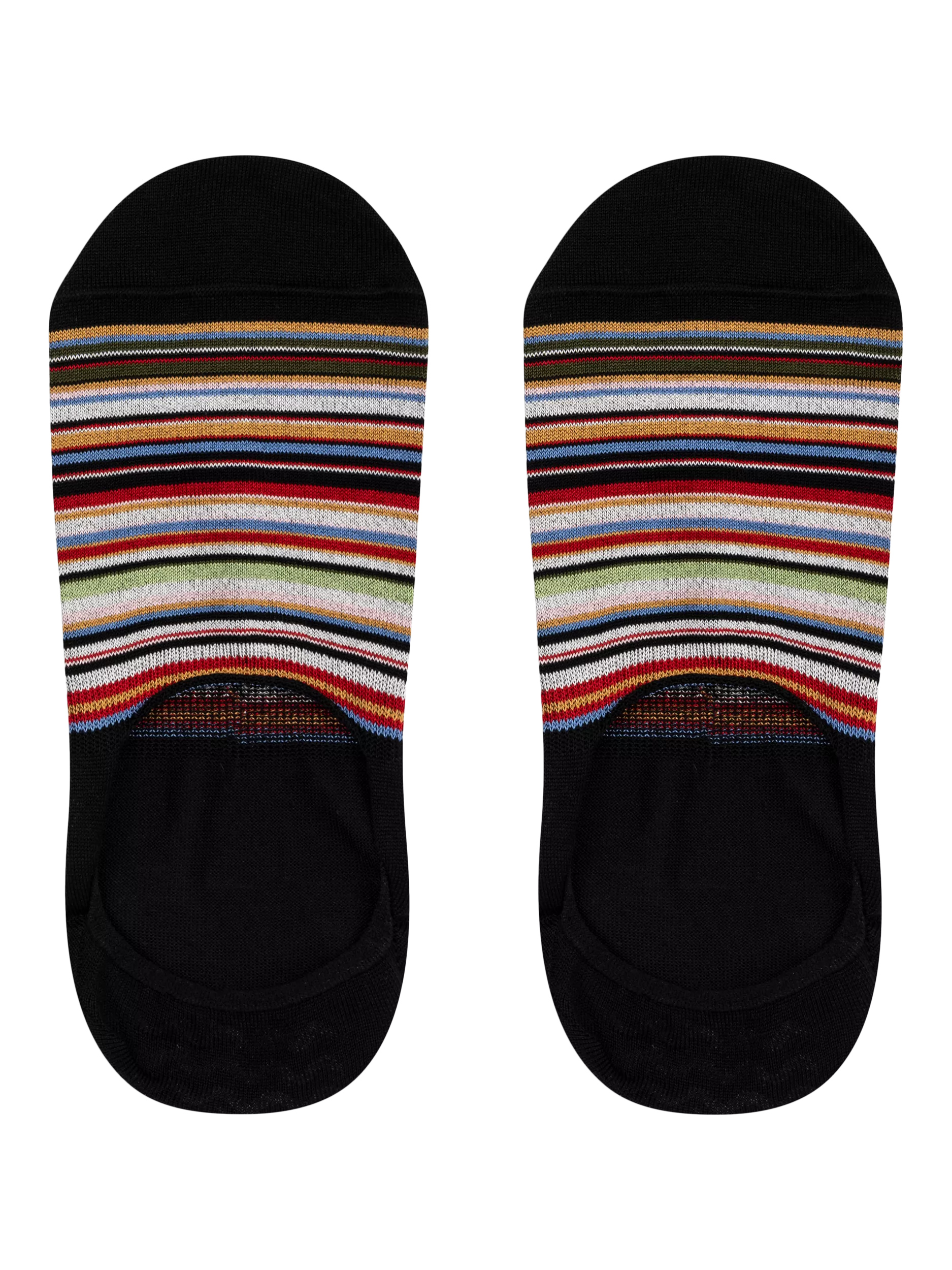 Paul Smith stripe no-show socks pack of 3 - British product