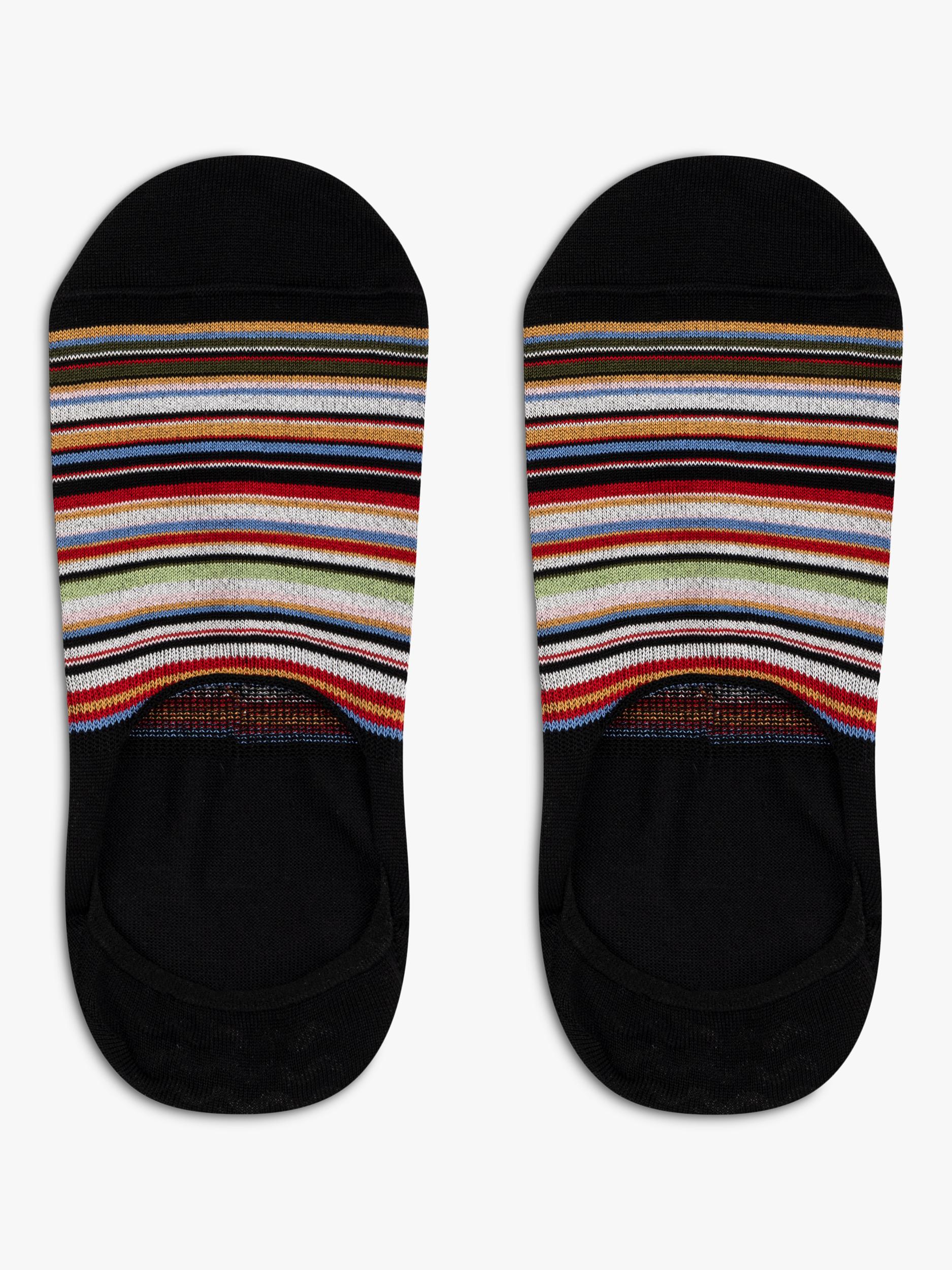 Paul Smith stripe no-show socks pack of 3 - British product
