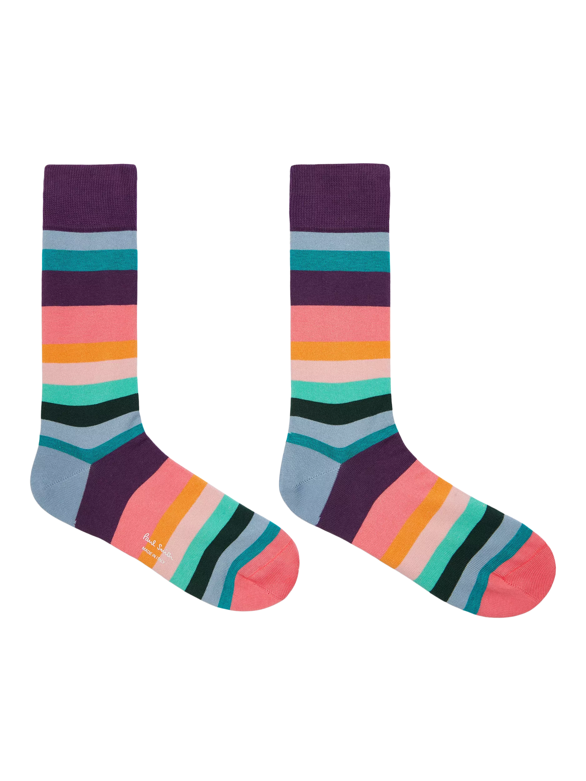 Paul Smith Bar Stripe crew socks multi (British brand)
