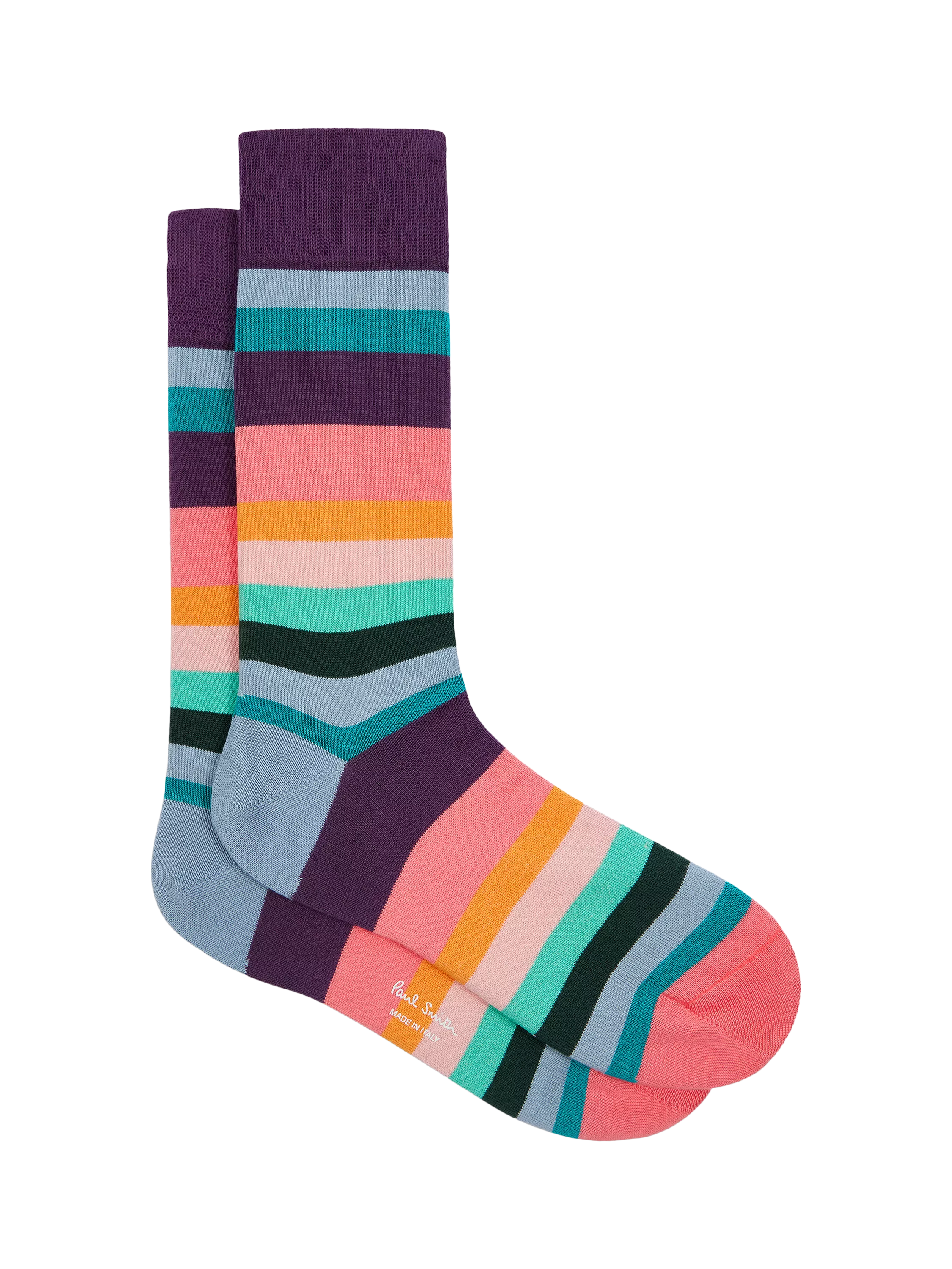 Paul Smith Bar Stripe crew socks multi (British brand)