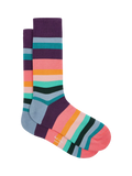 Paul Smith Bar Stripe crew socks multi (British brand)