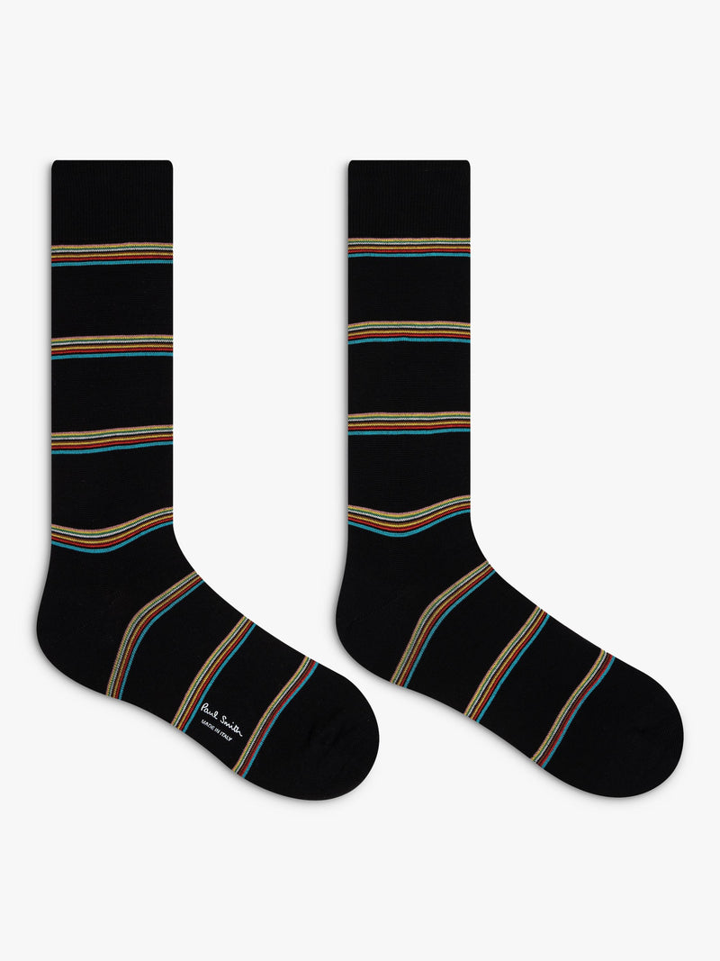 Paul Smith stripe cotton blend socks pack of 2 (British brand)