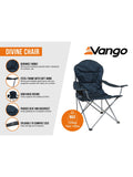Vango Divine folding camping chair - British product