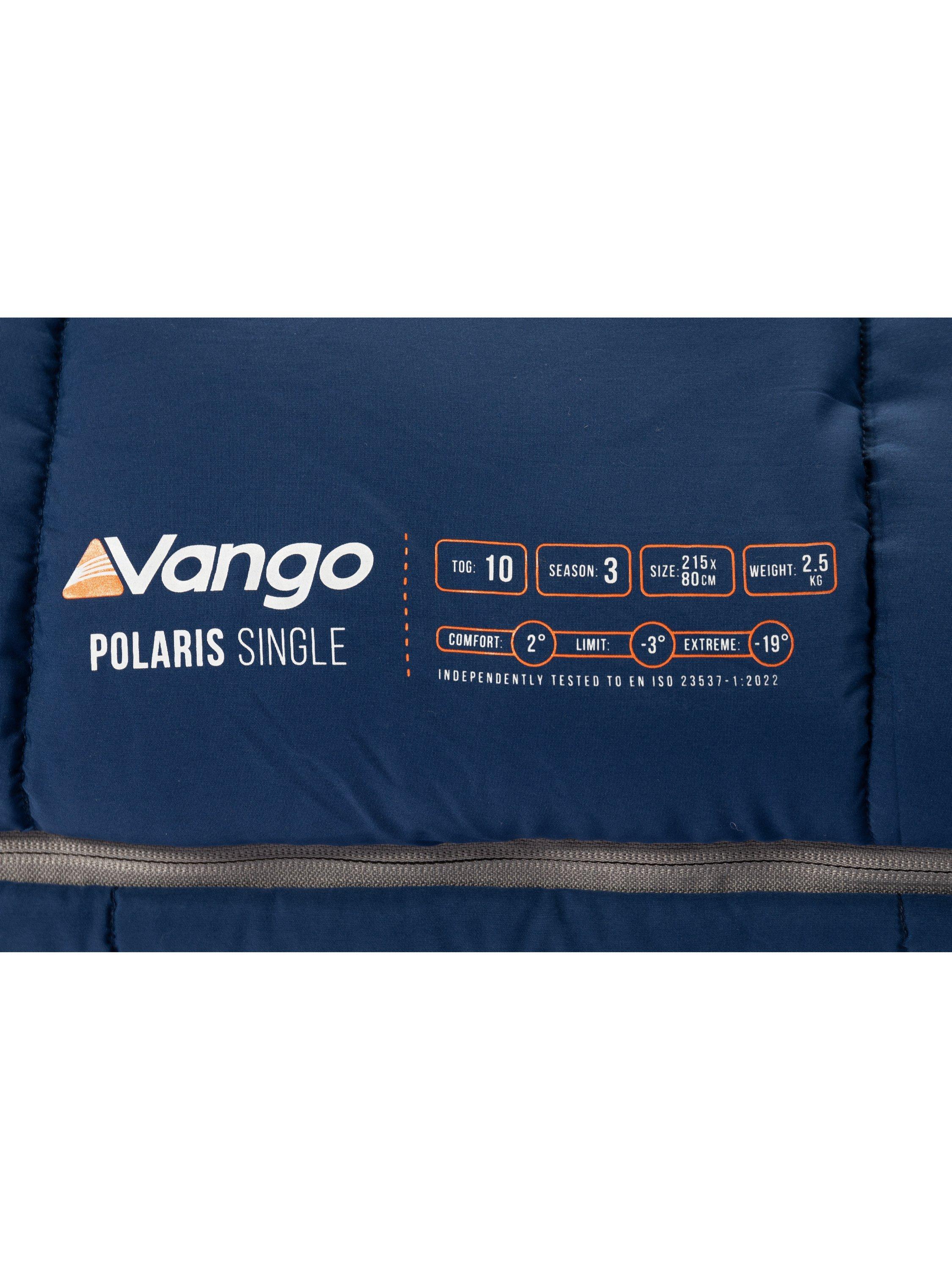 Vango Polaris single sleeping bag blue (British brand)