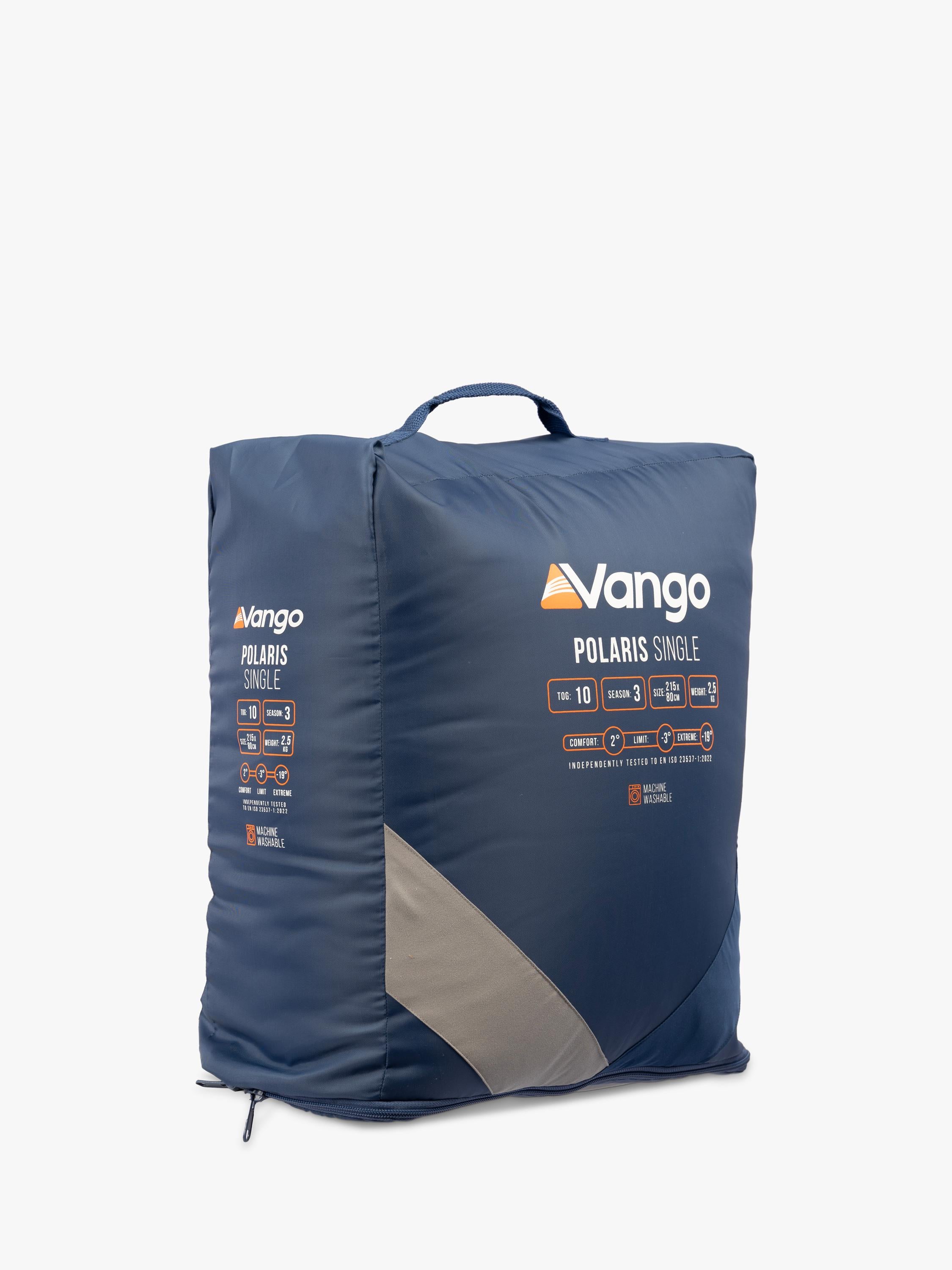 Vango Polaris single sleeping bag blue (British brand)