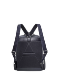 Aspinal of London leather backpack in navy (British brand)