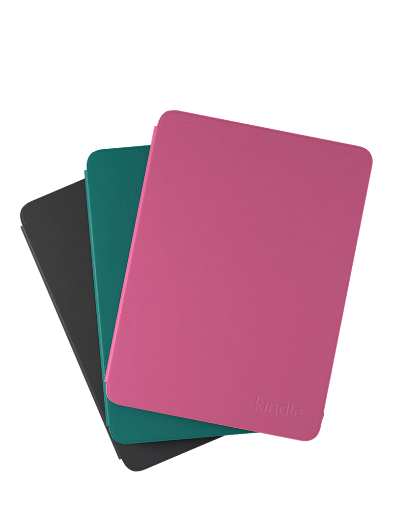 Amazon plant-based leather Kindle Paperwhite case black, imported from the UK