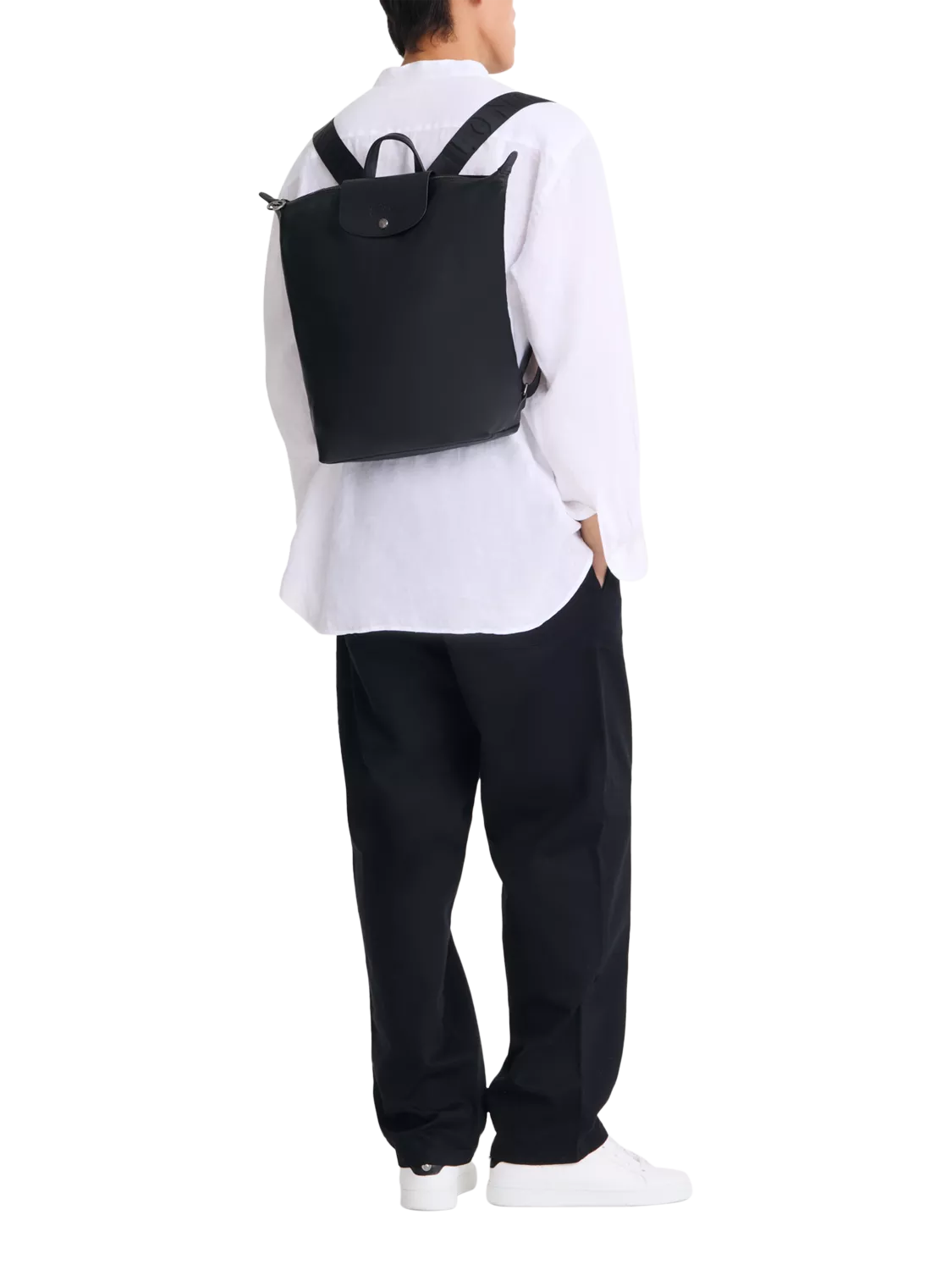 Longchamp Le Pliage Xtra M leather backpack, UK version