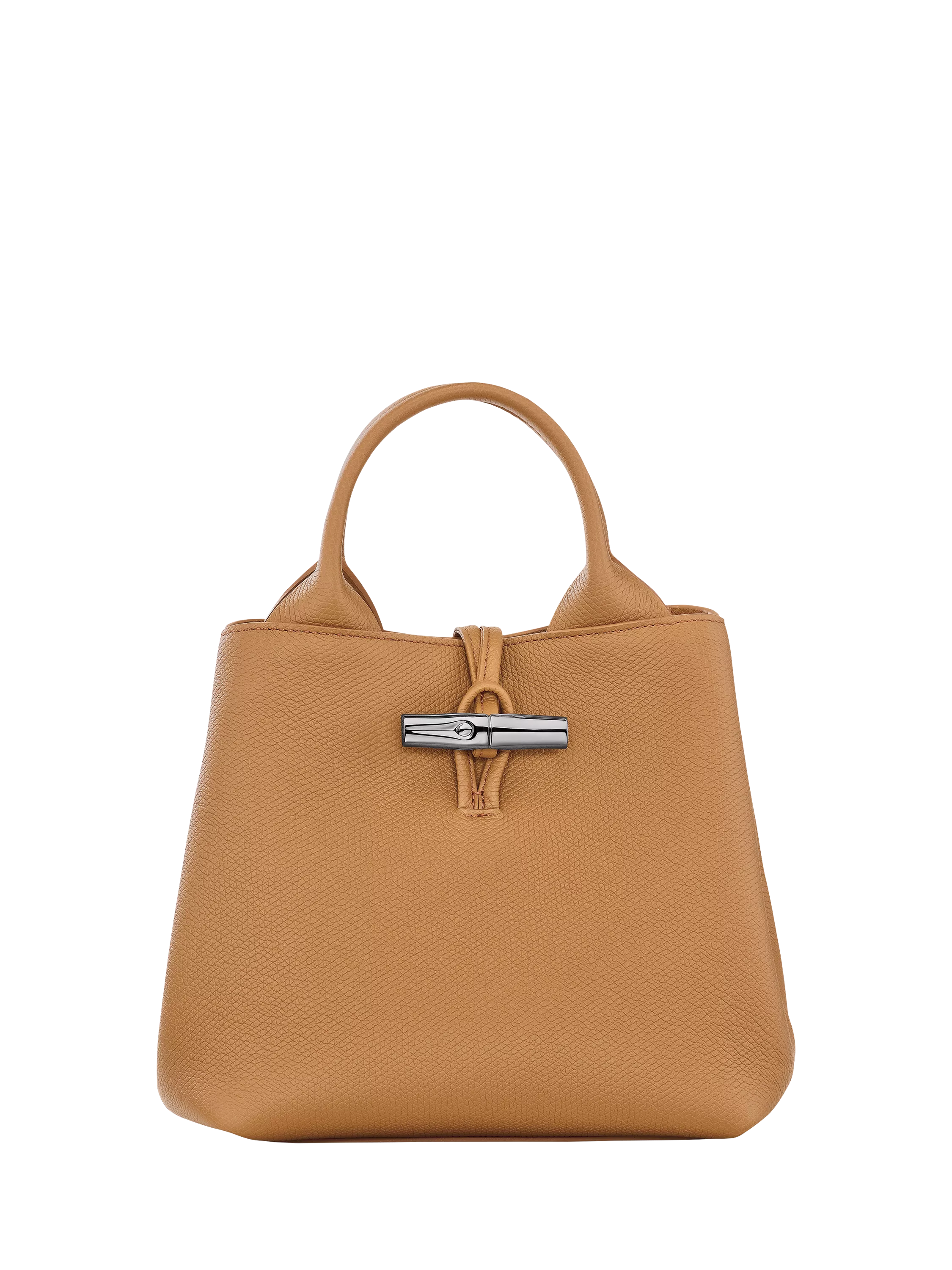 Longchamp Le Roseau Leather Small Crossbody Bag