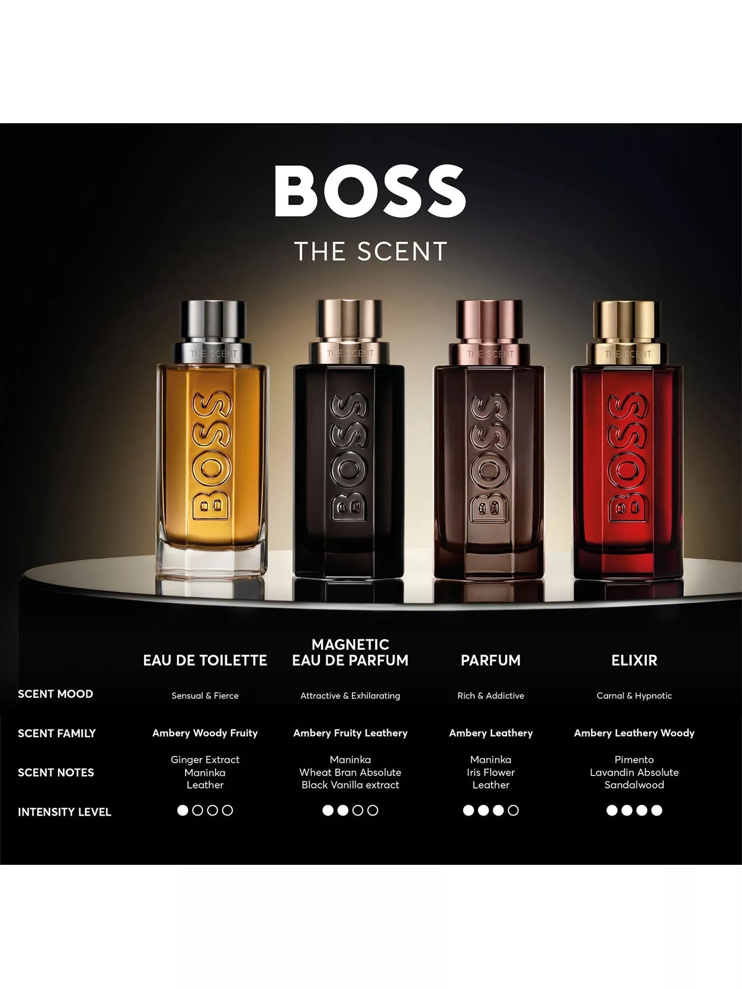 HUGO BOSS The Scent Magnetic Eau de Parfum for Him, UK version