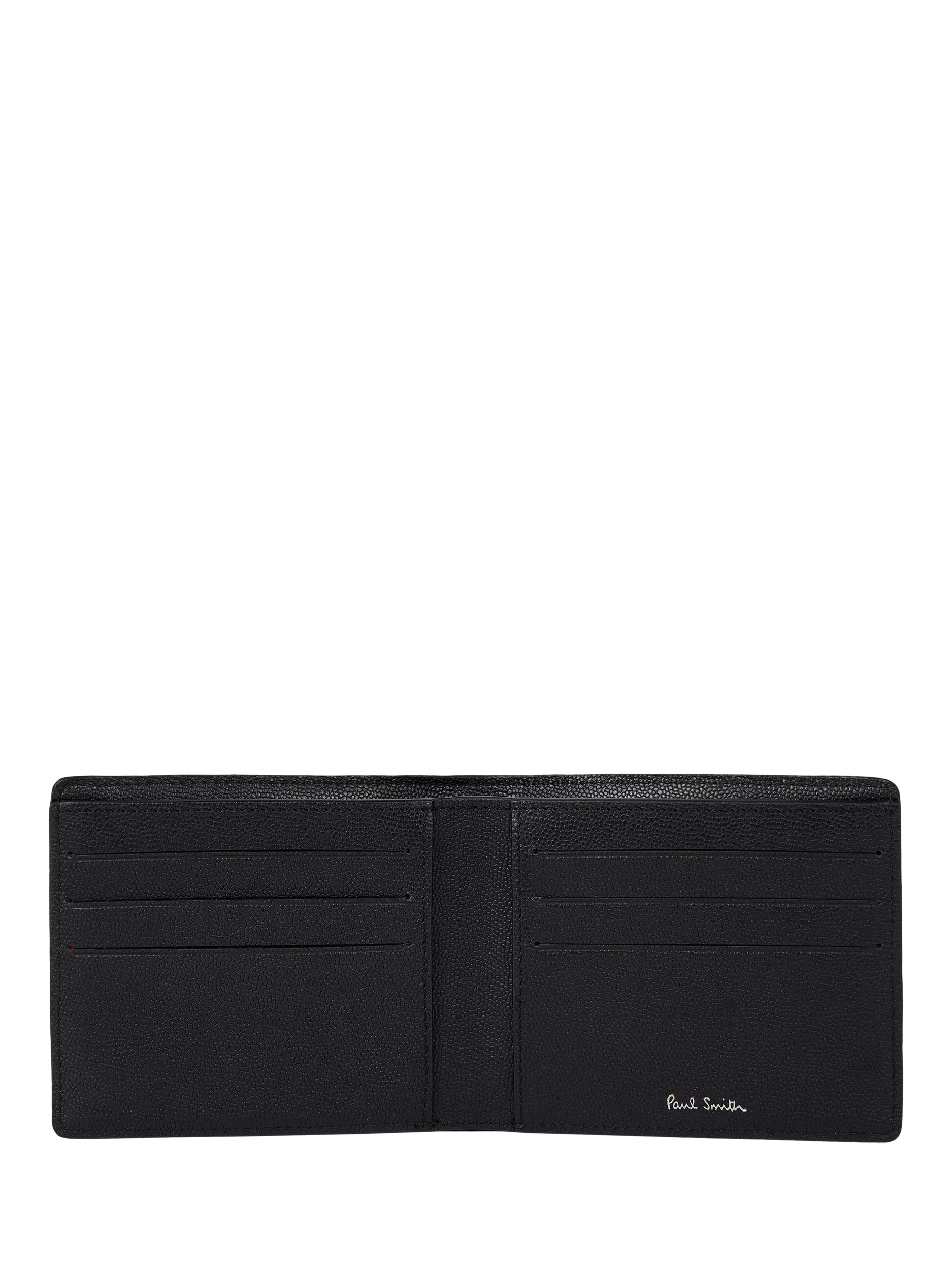 Paul Smith black zebra leather wallet - British product