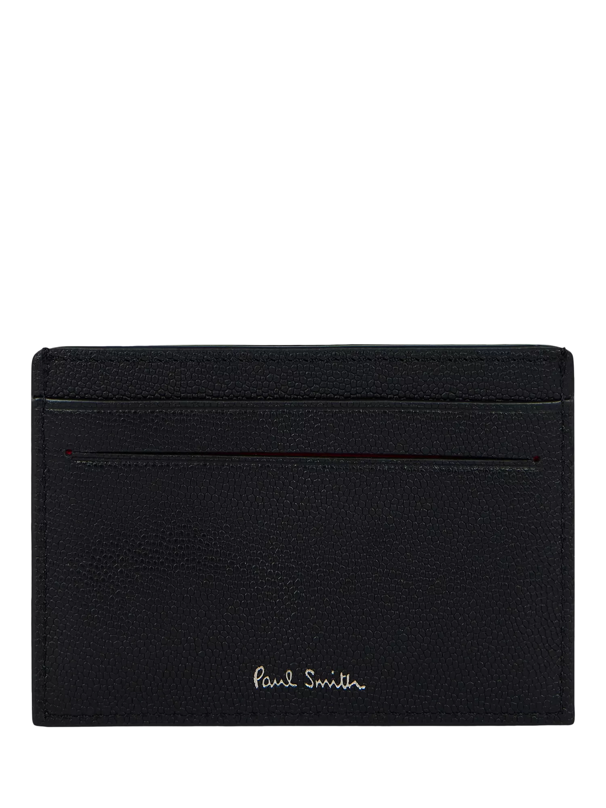 Paul Smith zebra leather card holder black (British brand)