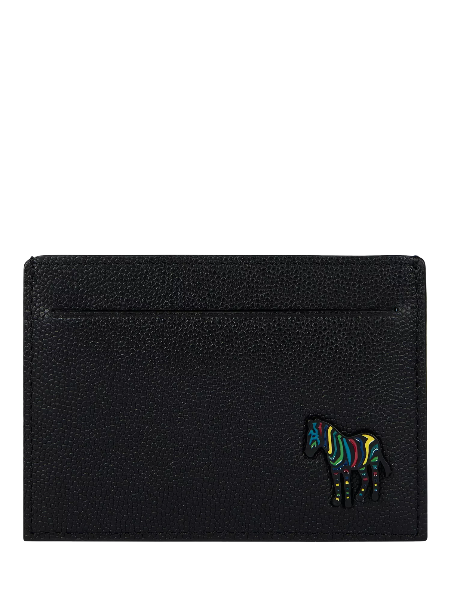 Paul Smith zebra leather card holder black (British brand)