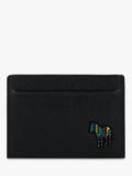 Paul Smith zebra leather card holder black (British brand)