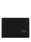Paul Smith zebra leather card holder black (British brand)