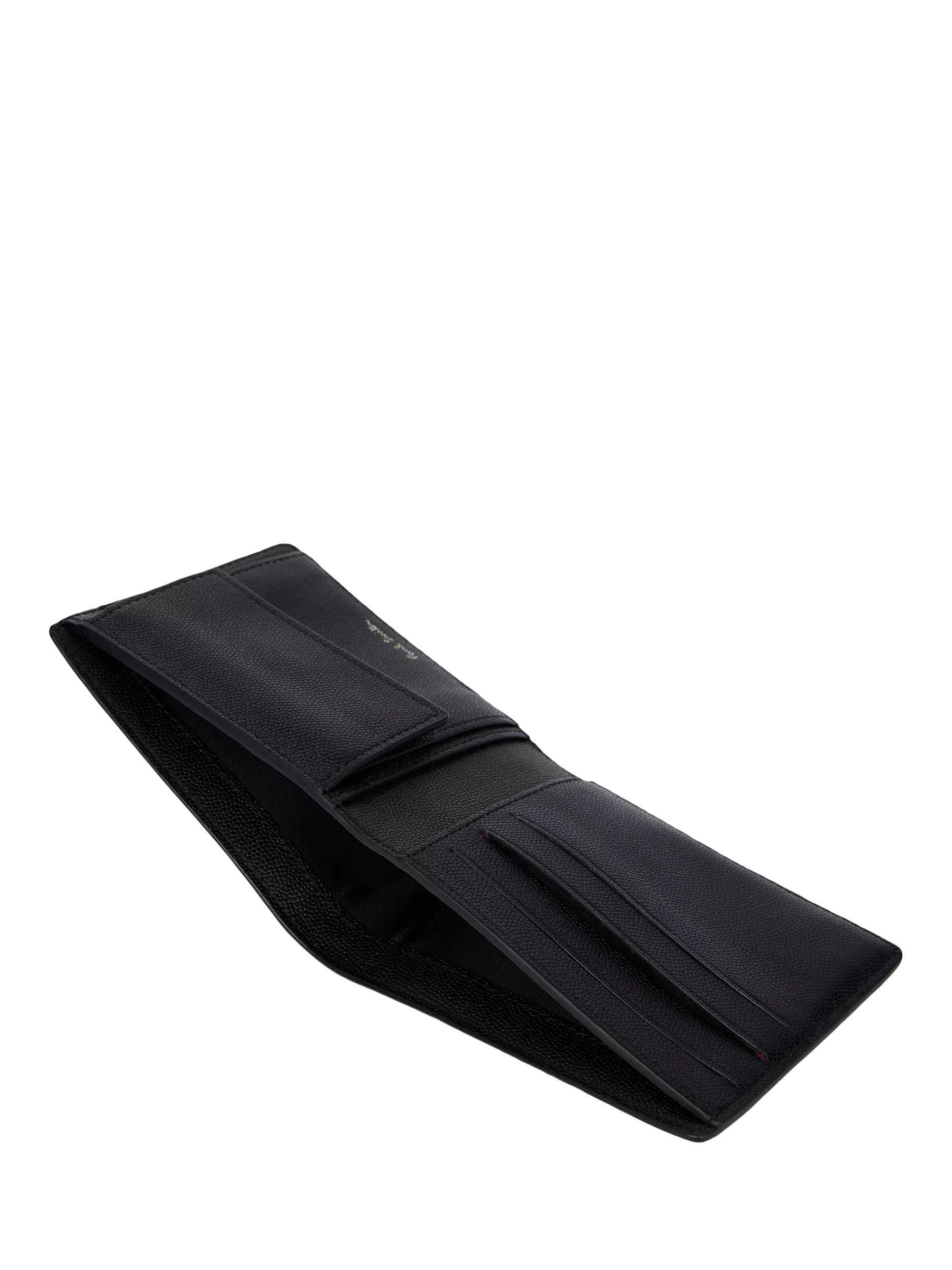 Paul Smith zebra coin pouch leather wallet in black (British brand)