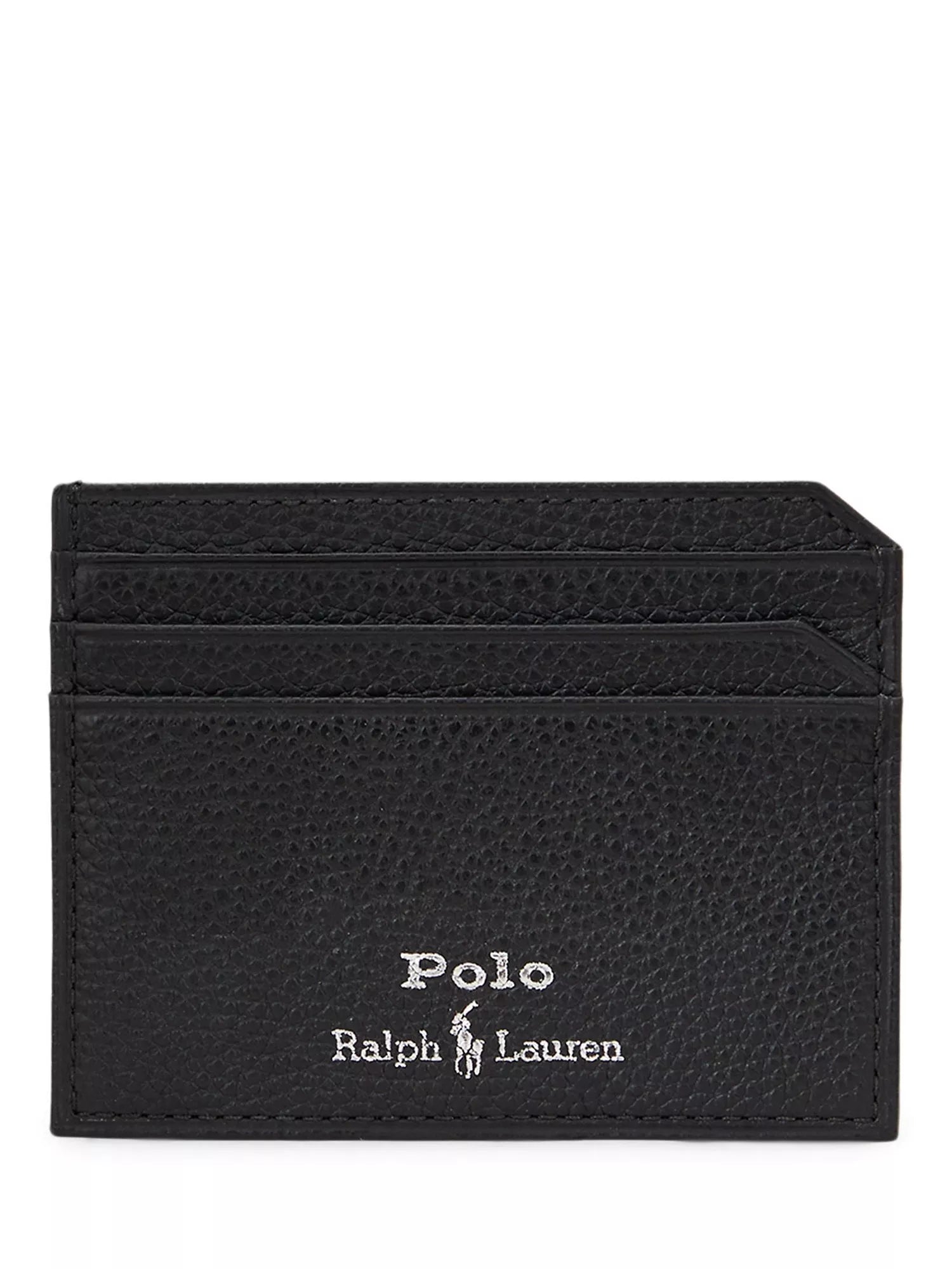 Ralph Lauren embossed leather card holder, UK version