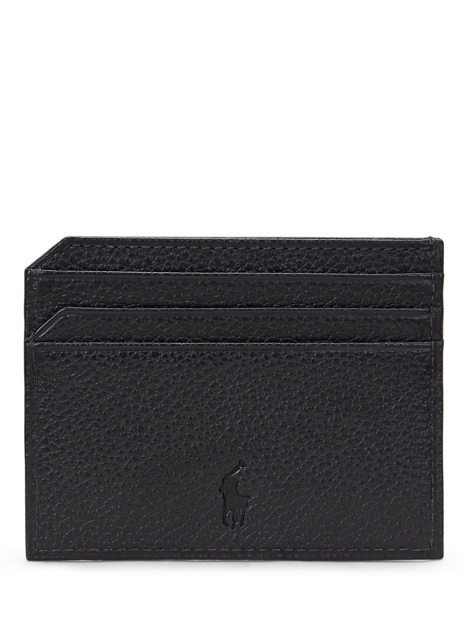 Ralph Lauren embossed leather card holder, UK version