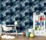 Arthouse Navy Wallpaper 53cm x 1005m roll - British product