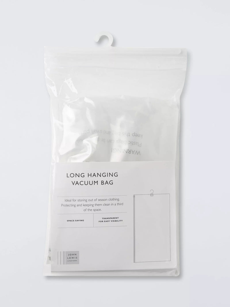 John Lewis vacuum storage bag long (British brand)
