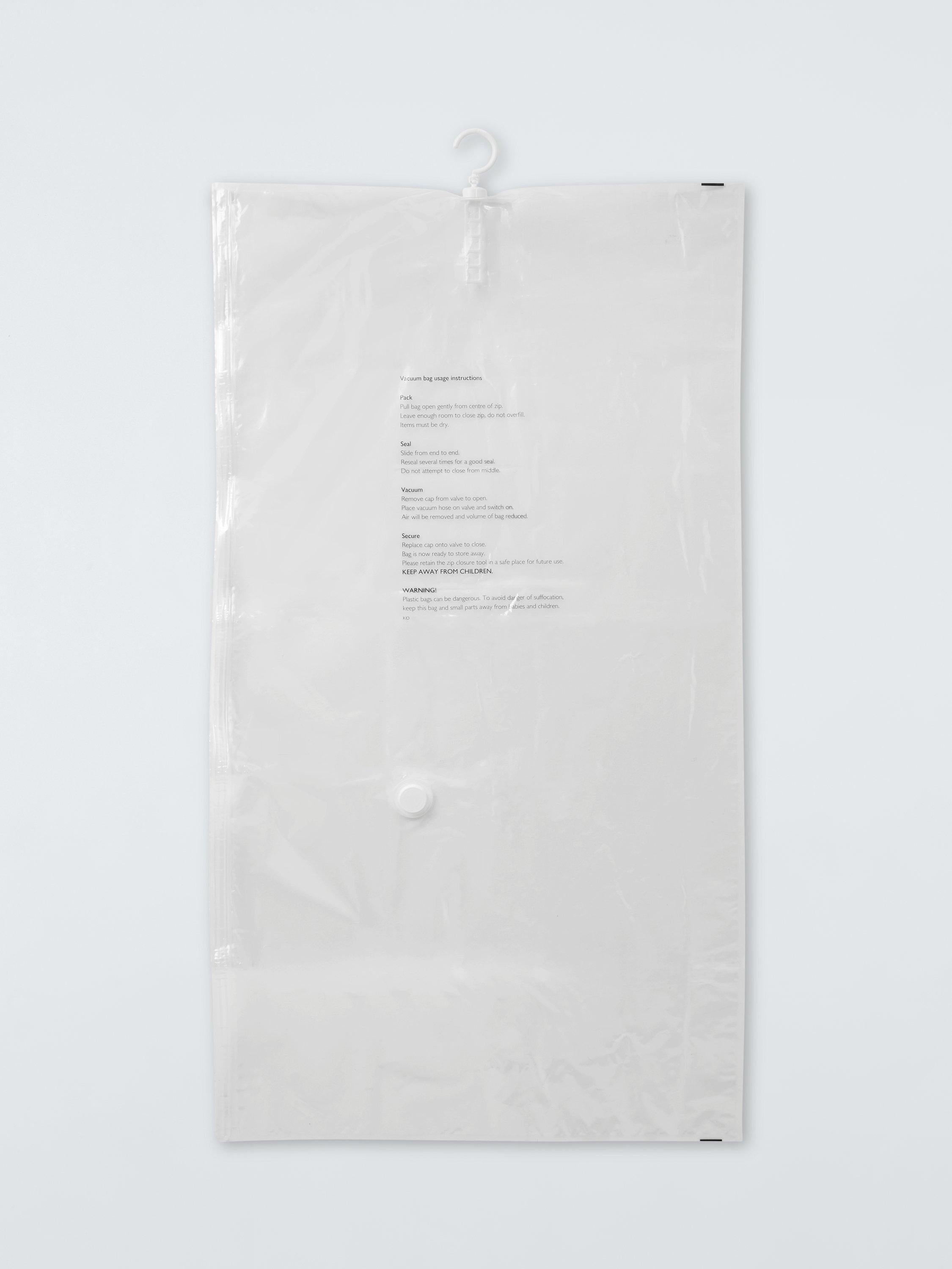 John Lewis vacuum storage bag long (British brand)