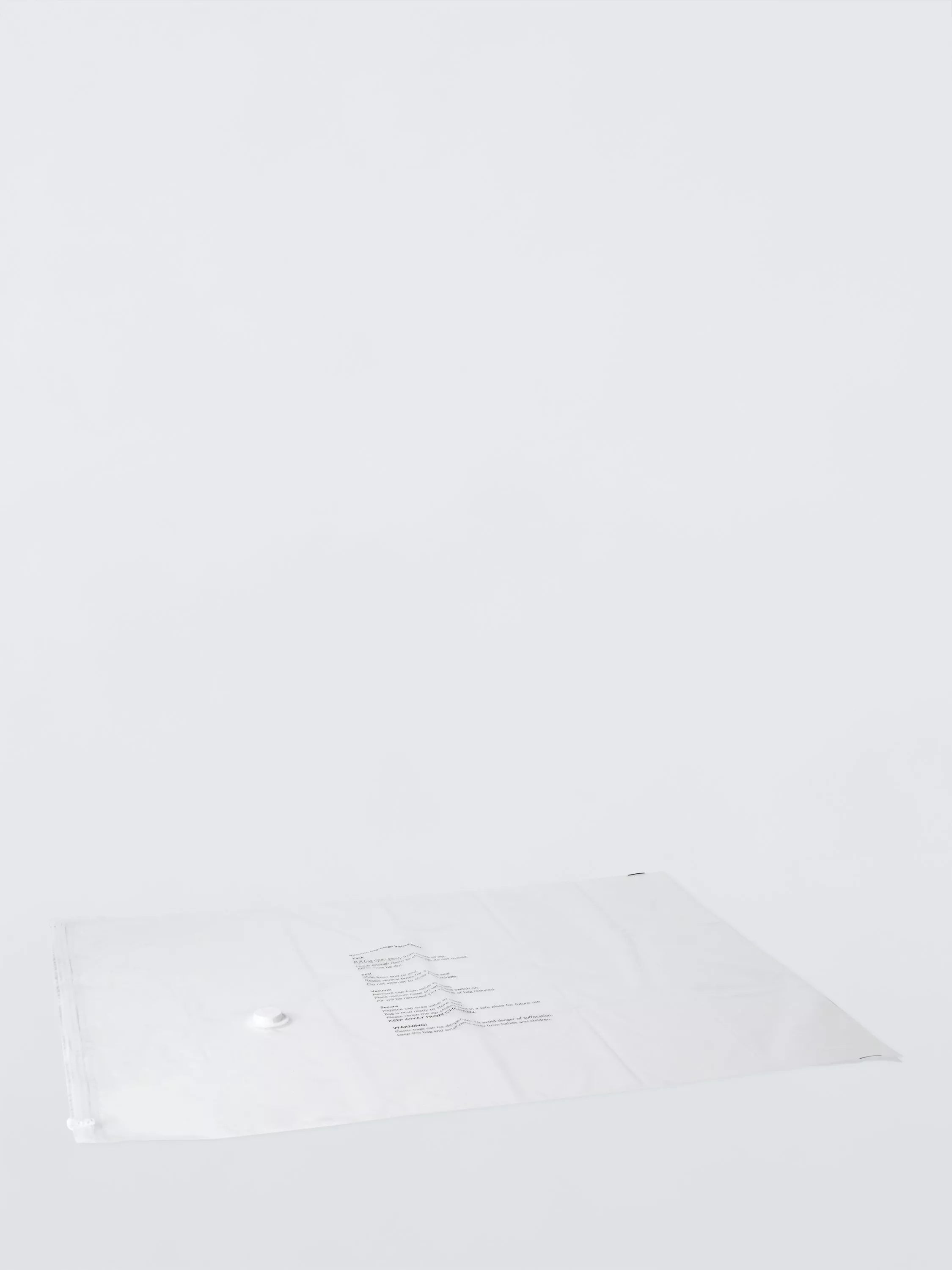 John Lewis vacuum storage bag set, imported from the UK