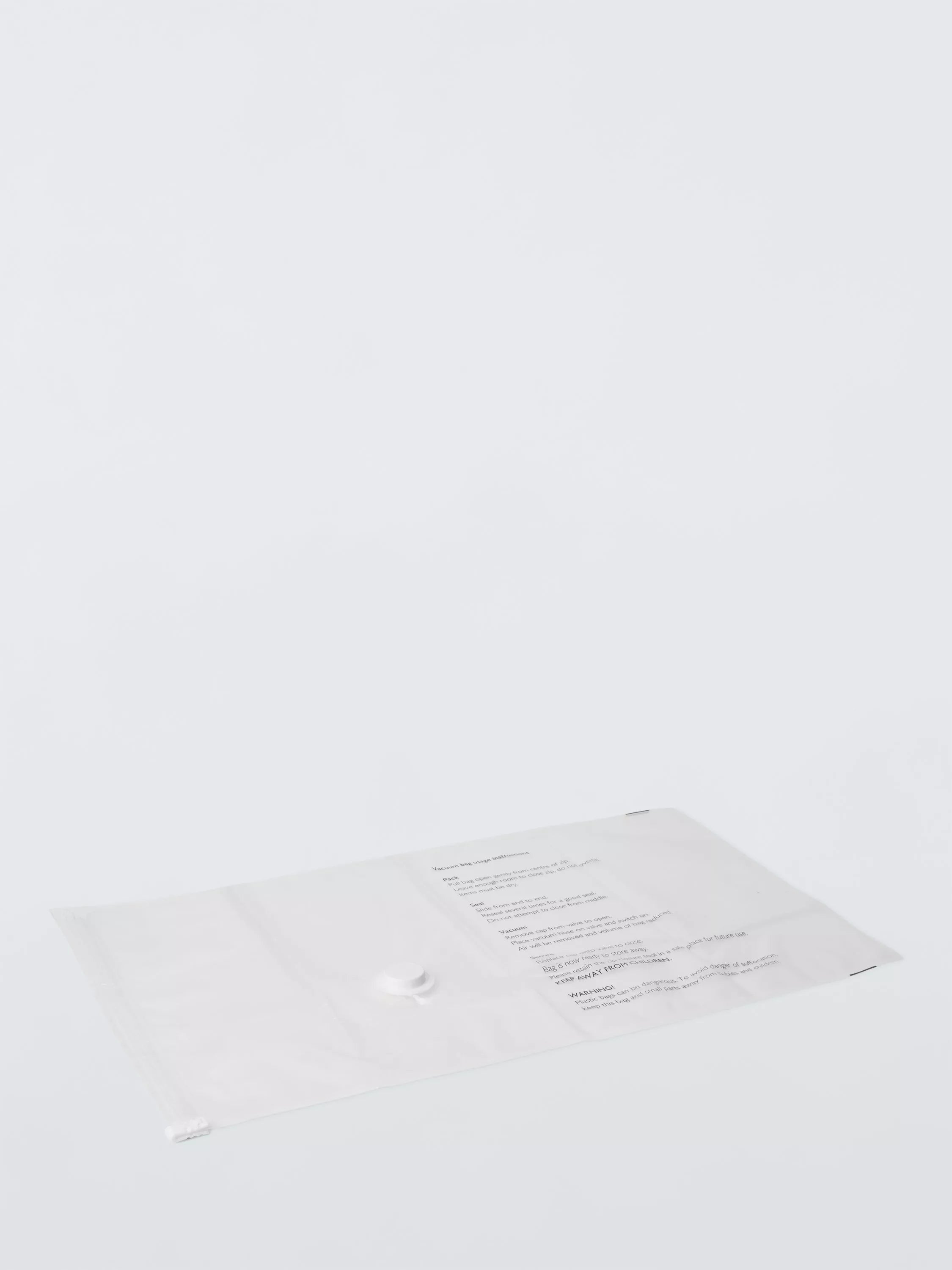 John Lewis vacuum storage bags small set of 2, UK version
