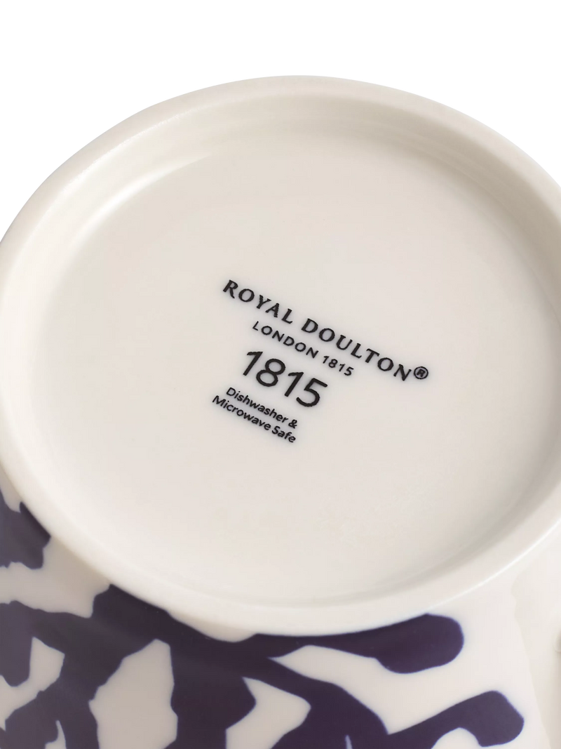 Royal Doulton Pacific porcelain mug set in blue 400ml - British product