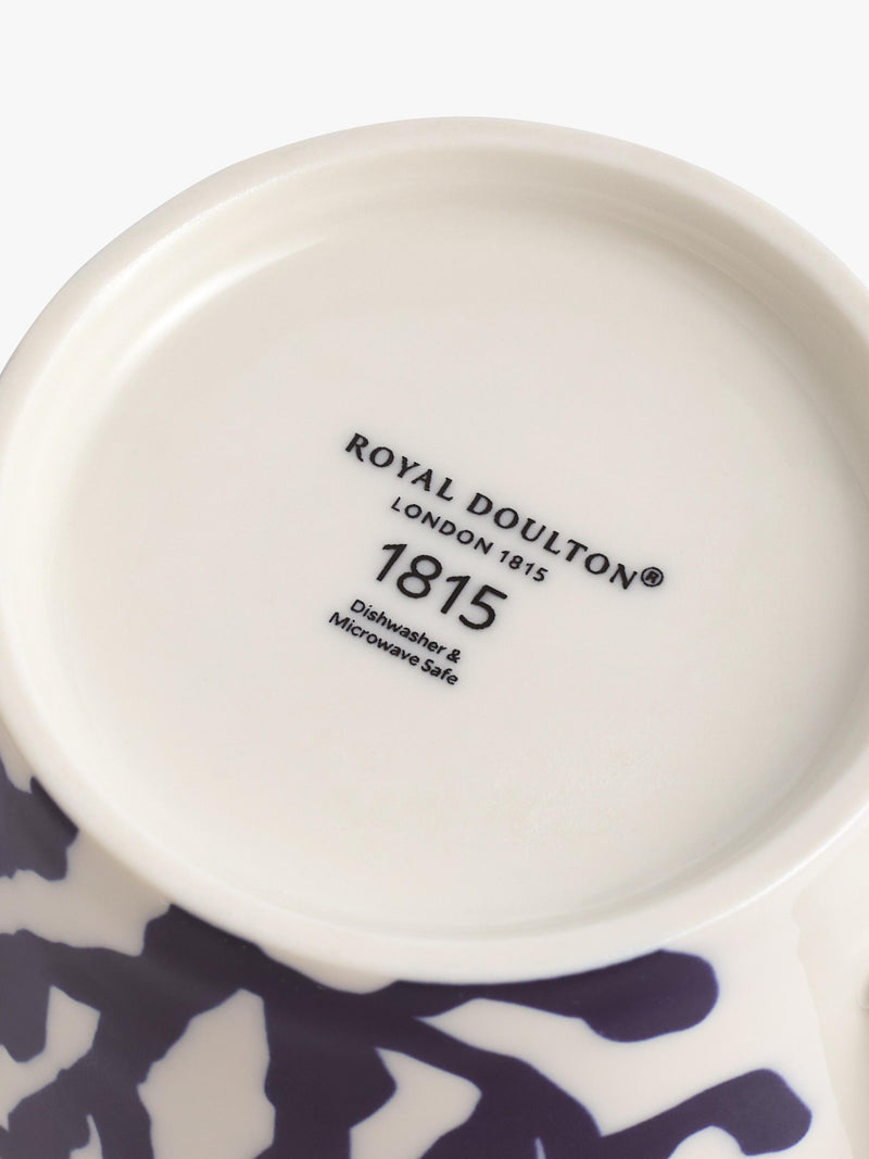 Royal Doulton Pacific porcelain mug set in blue 400ml - British product