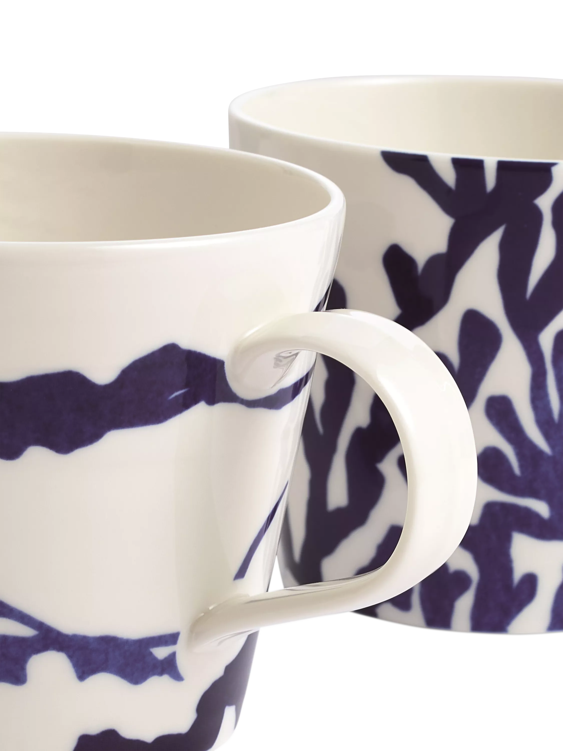 Royal Doulton Pacific porcelain mug set in blue 400ml - British product