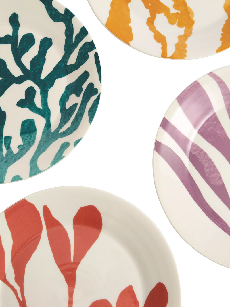 Royal Doulton dinner plate set assorted patterns 23.6cm, UK version