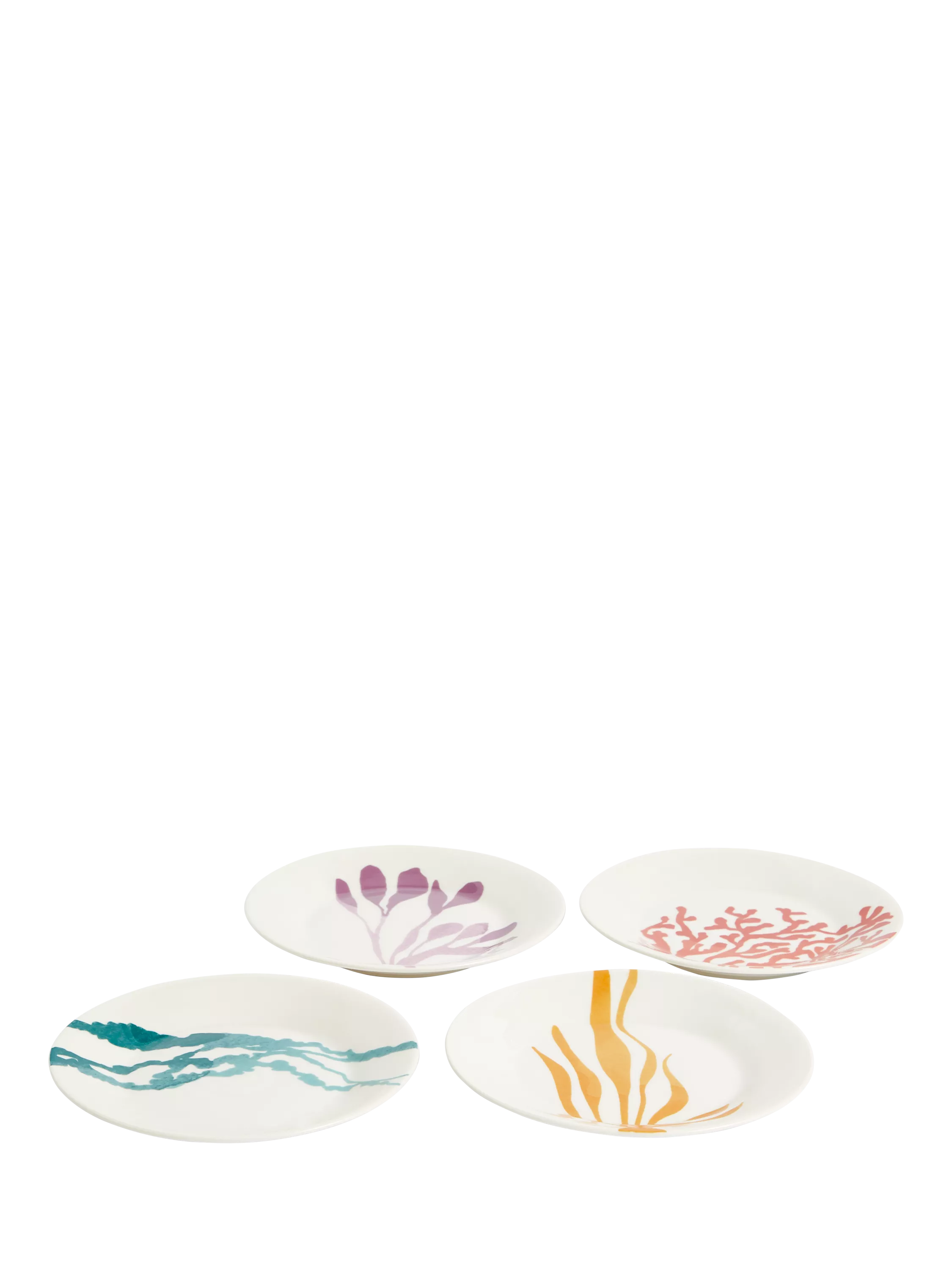 Royal Doulton porcelain side plates set of 4 assorted 15.9cm UK version