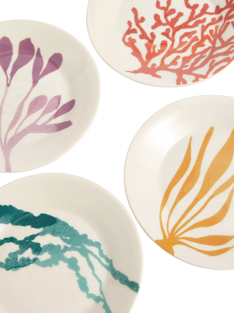 Royal Doulton porcelain side plates set of 4 assorted 15.9cm UK version