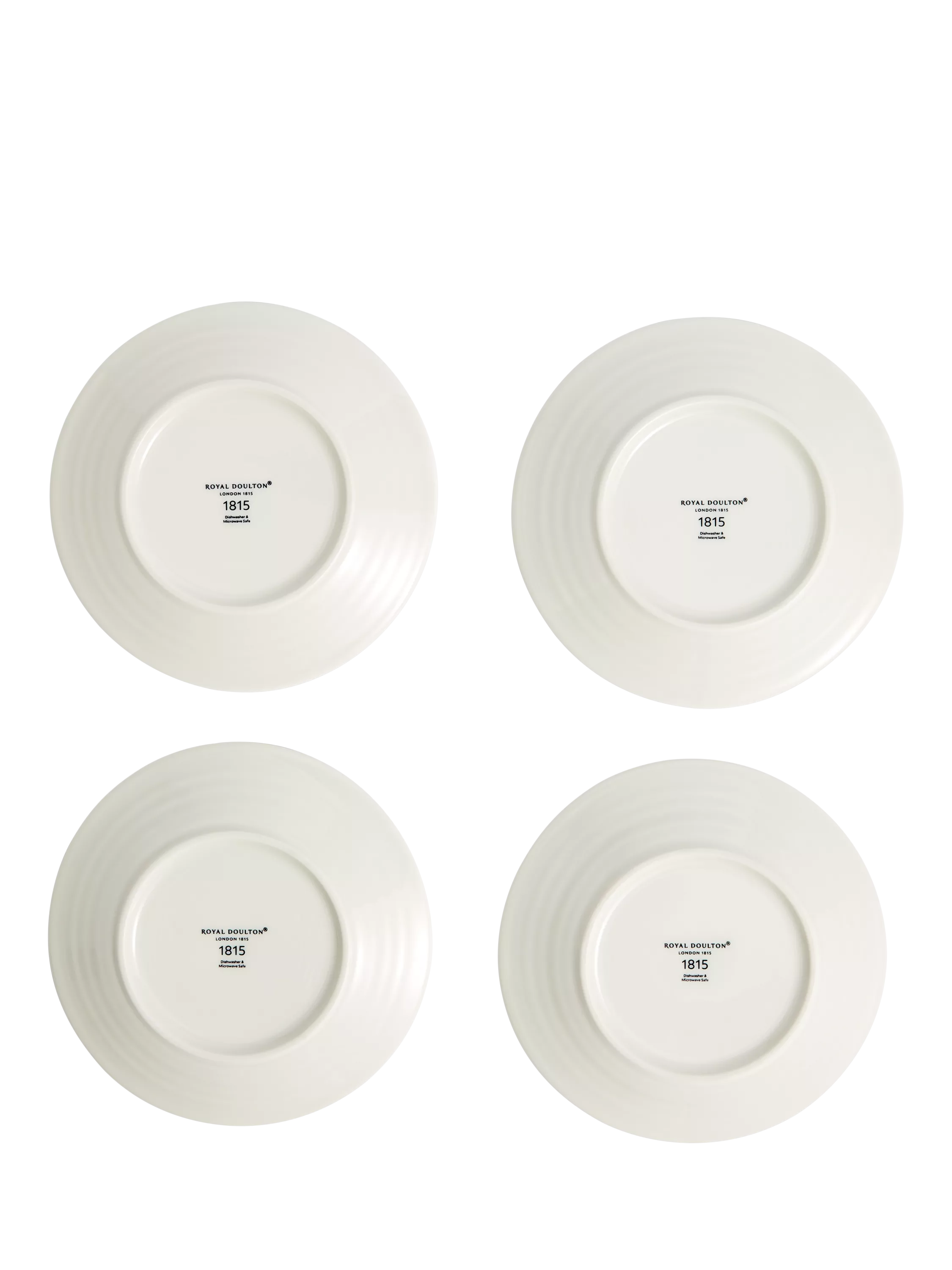 Royal Doulton porcelain side plates set of 4 assorted 15.9cm UK version