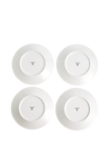 Royal Doulton Pacific porcelain dinner plates blue 23.6cm set of 4, UK version